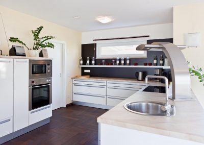 Interior of modern kitchen