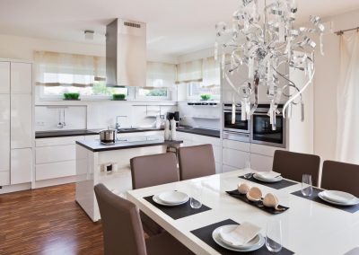 Interior of modern kitchen